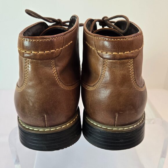 ROCKPORT Men's Classic Break Chukka Dress Ankle Boot Sz: 9.5  Dark Brown - Picture 10 of 14